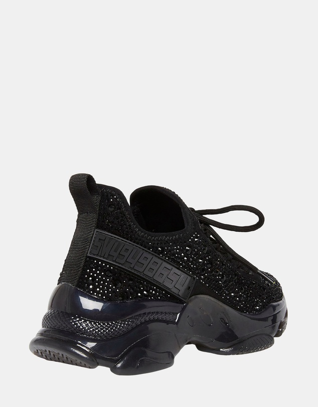 Steve Madden - Maxima-R Black Sneakers