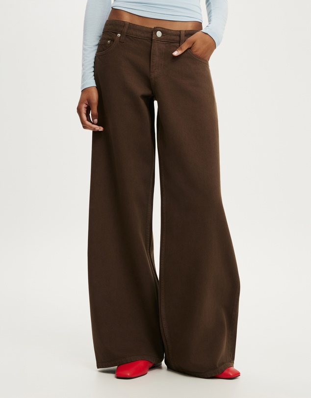 Cotton On - Low Rise Wide Jeans