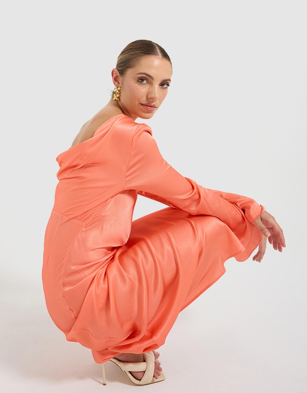 Pasduchas - Quinn Sleeve Midi Dress