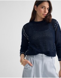 Oxford - Gaby Cotton Crew Neck