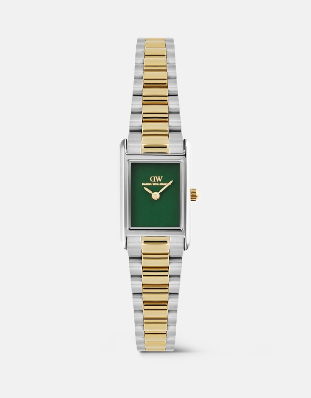 Daniel Wellington - Bound Mini 3-Link Emerald Two-Tone
