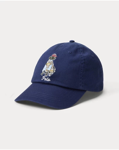 Polo Ralph Lauren - Dog-Embroidered Twill Ball Cap