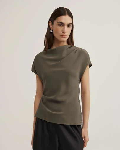Witchery - Cowl Neck Crepe Top