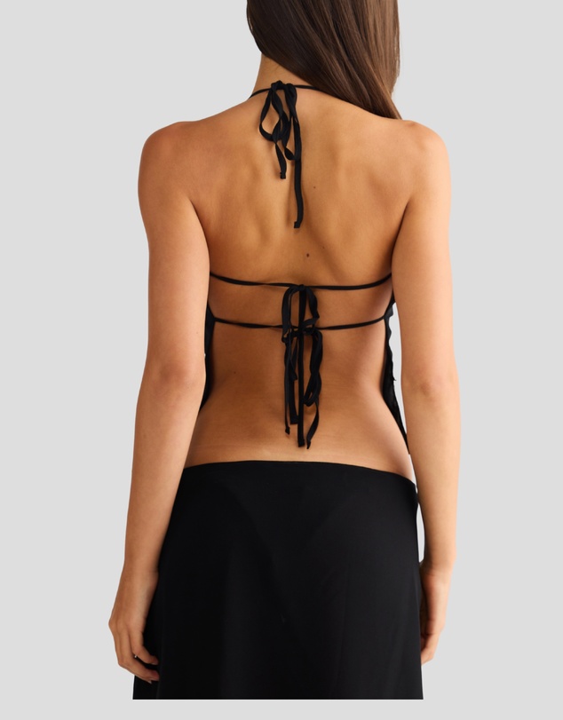 Vacay Swimwear - Aurelia Top Black