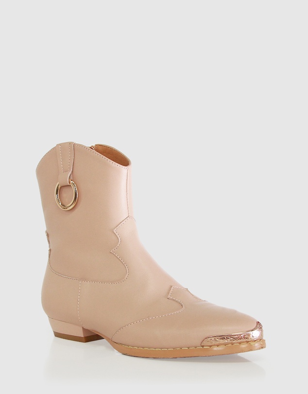 Belle & Bloom - Dallas Mini Western Boots - Kids-Teens
