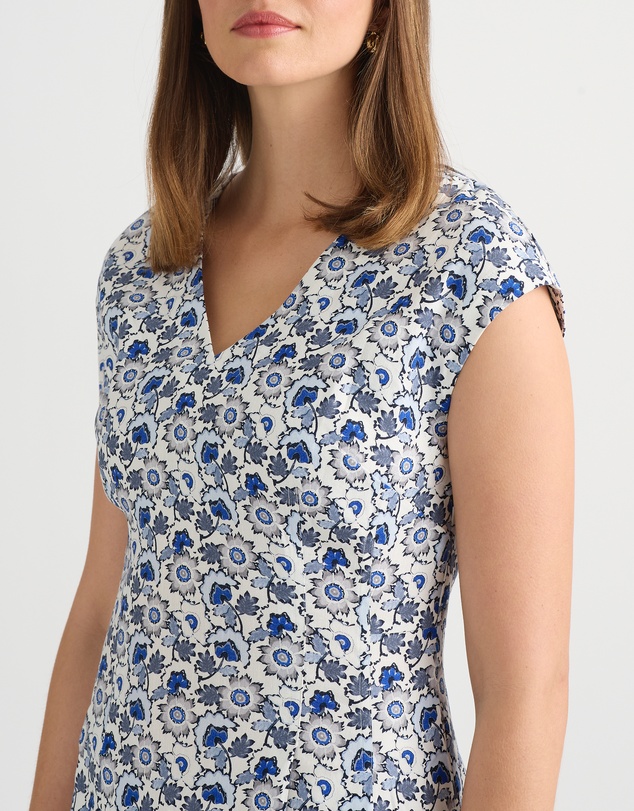 David Lawrence - Annabelle Stretch Linen Dress