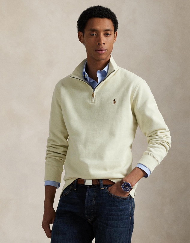 Polo Ralph Lauren - Estate-Rib Quarter-Zip Pullover
