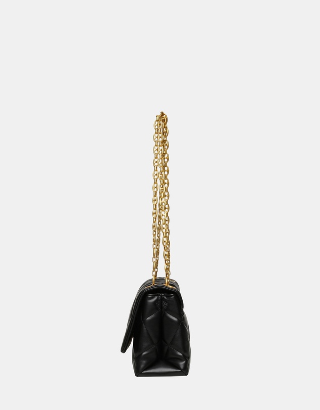 Steve Madden - BLanch Black Gold Handbag