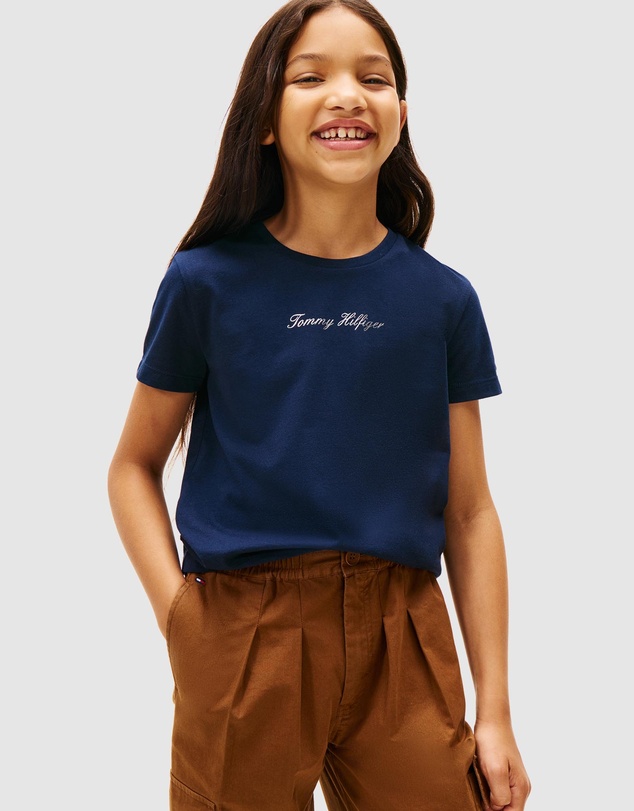 Tommy Hilfiger - Tommy Foil Script Tee - Kids