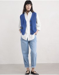 Seasalt - Seasalt Cornwall White Sea Path Shirt