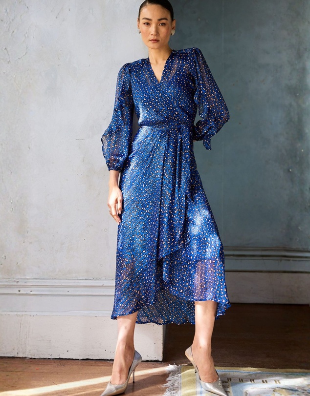 SACHA DRAKE - Shona Midi Wrap Dress
