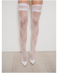 High Heel Jungle - Lace Thigh High Socks