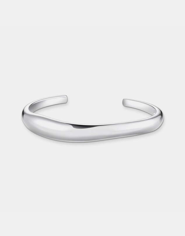 THOMAS SABO - Bangle in organic shape silver