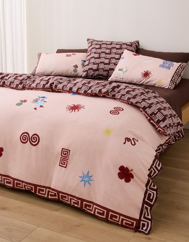 Sheet Society - Leo Washed Cotton Quilt Cover Set