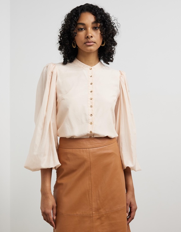 Sofia Irina - Balloon Sleeve Blouse