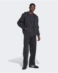 adidas Originals - adidas Adicolor Oversize Full-Zip Hoodie Mens