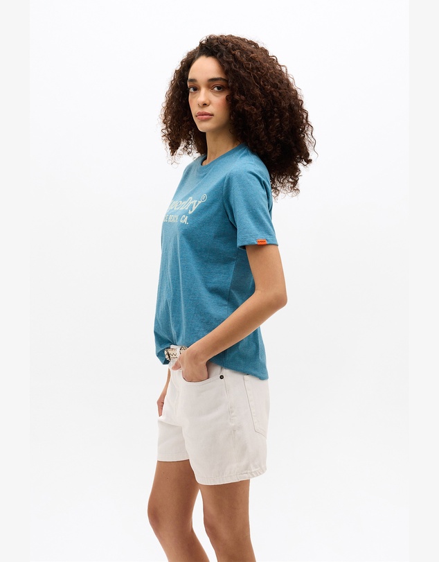 Superdry - Venue Metallic Graphic Tee