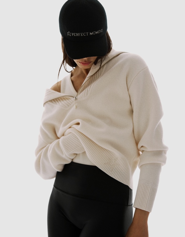 Perfect Moment - Half Zip Fleece Top
