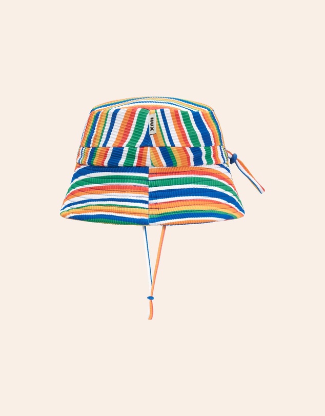 Huxbaby - Beach Hux Rainbow Ottoman Swim Hat - ICONIC EXCLUSIVE - Babies-Kids