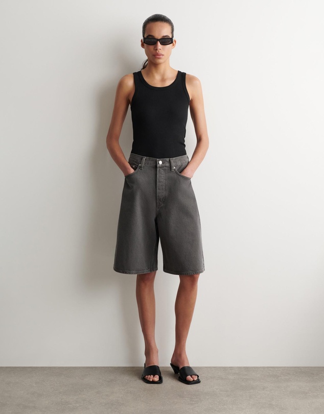 COS - Knee-Length Denim Shorts