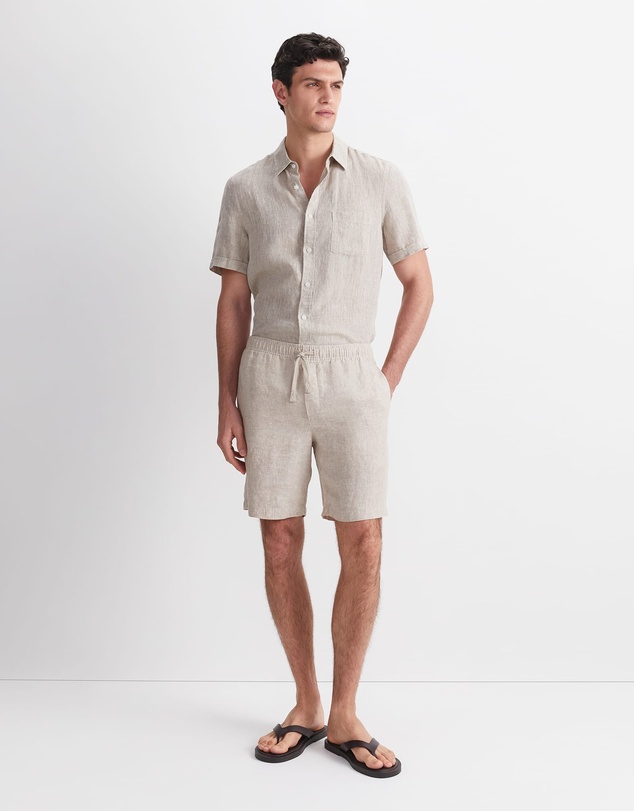 Sportscraft - Caffery Yarn Dyed Linen Short