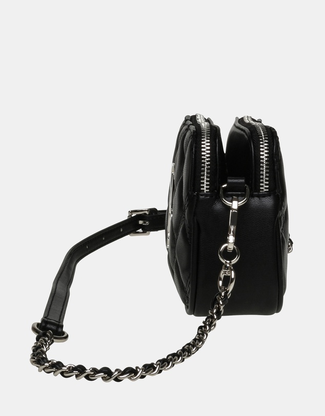Steve Madden - BMarvis Black Silver Handbag