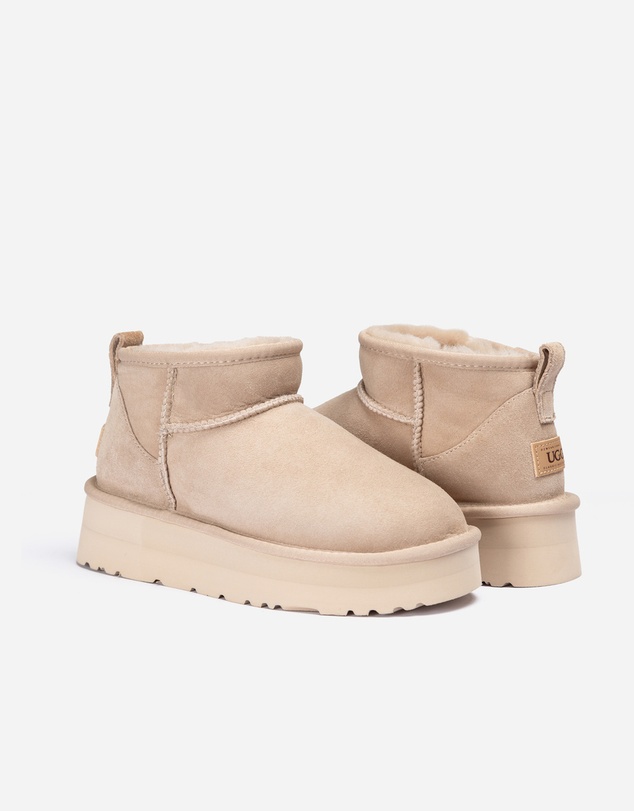 Ozwear Connection Uggs - Ugg Classic Platform Ultra Mini Boots (Water Resistant)