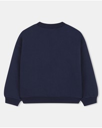 Billieblush - Love Crew Fleece Sweatshirt - Kids-Teens