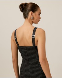 Tussah - Lucille Pinstripe Jumpsuit