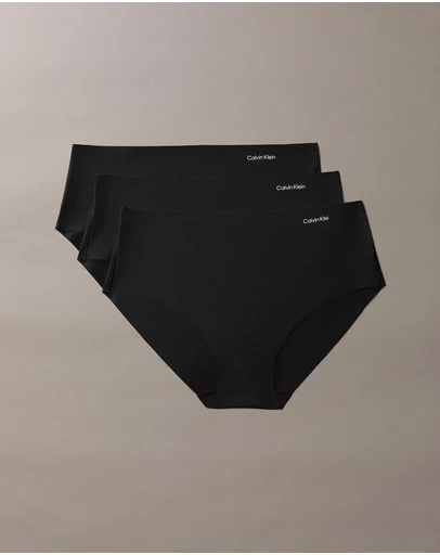 Calvin Klein - 3-Pack Invisibles Microfiber Hipster
