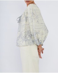 Amelius - Fresco Linen Billow Blouse