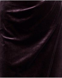 Pilgrim - Lauren Cowl Velvet Maxi Dress