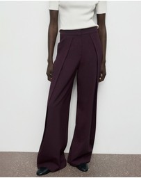 M.N.G - Pleated Wide Leg Trousers