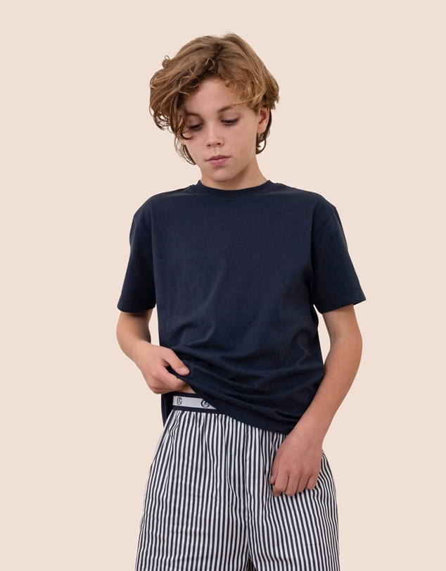 Gingerlilly - Rebecca Judd x Gingerlilly Mini Noah Cotton Short PJ Set