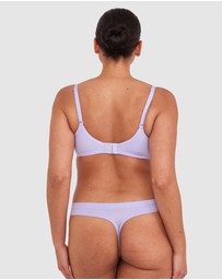Bras N Things - Body Bliss Contour Plunge Bra - Pale Blue