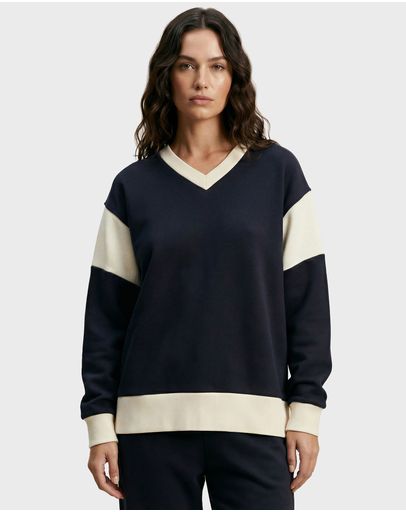 PEACOAT NAVY/OFF WHITE