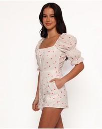 Petal & Pup - Emerson Playsuit - Ditsy Heart