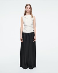COS - Twill Palazzo Trousers