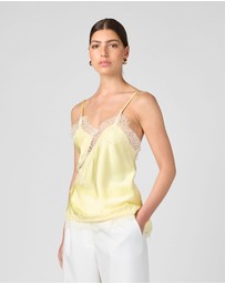 MVN - Asymmetrical Lace Top