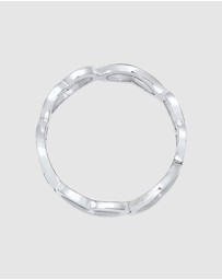 Elli Jewelry - Ring Band Hearts Symbol Trend in 925 Sterling Silver