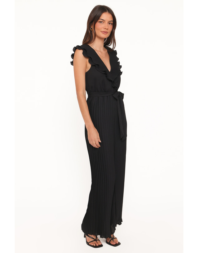 Petal & Pup - Ariella Wide Leg Jumpsuit - Black