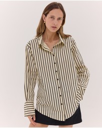 Cloth & Co. - The Classic Shirt | Black & Cream