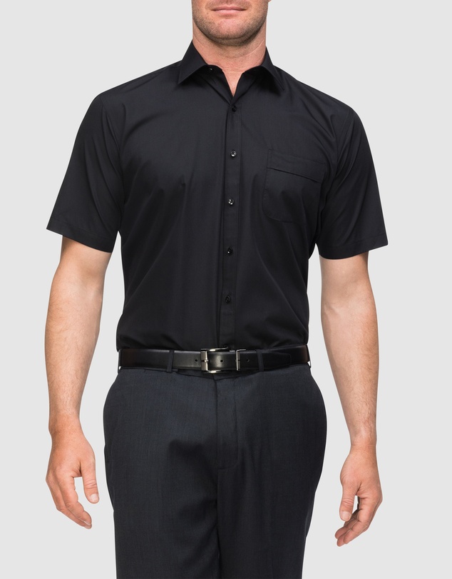 Van Heusen - Short Sleeve Shirt Solid