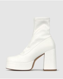 Betts - Panama Platform Ankle Boots