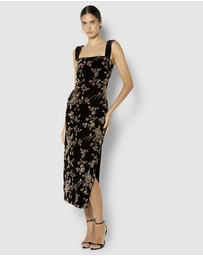 Montique - Violetta Velvet Sequin Cocktail Dress