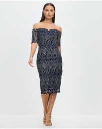 Romance by Honey and Beau - Lolita Off The Shoulder Dress