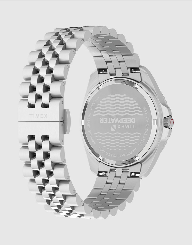 TIMEX - Deepwater Arctic 40.5mm Stainless Steel Bracelet Watch