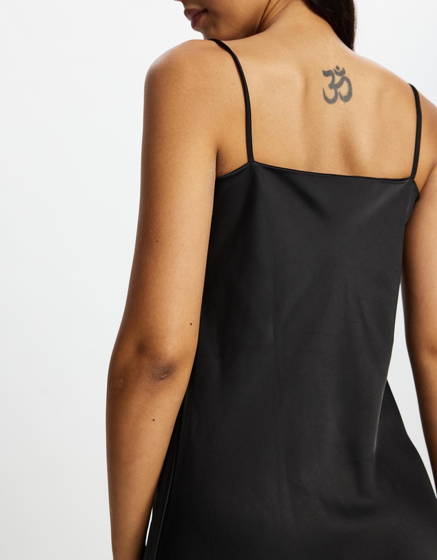 Mossée - Sophia Cowl Neck Silk Dress