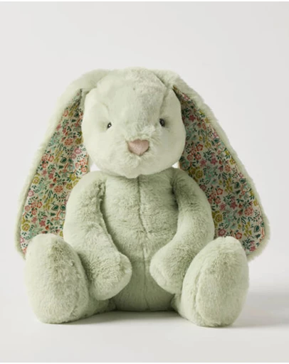 Jiggle and Giggle - Floral Mint Bunny Medium