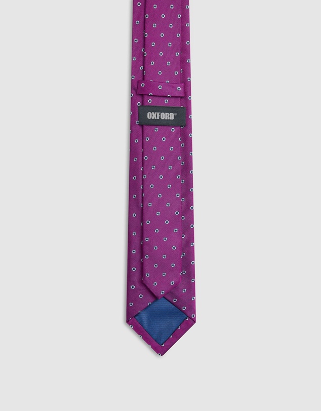 Oxford - Milton Spot 7Cm Floral Tie